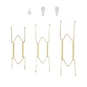 Bilillo 3-Piece Stainless Steel Wall Plate Hangers, 6/8/10 Inch