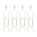 Bilillo 4 Pack Plate Hangers for the Wall, Fits 8-10 inch Decorative Plate