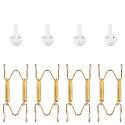 Bilillo 4 Pcak Plate Hangers for The Wall, Suitable for 3-3.5 inch Plate