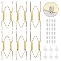 Bilillo 6 Pack Plate Hangers for the Wall, 3.5-4.5 Inch Decorative Plate