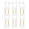 Bilillo 6 Pack Plate Hangers for The Wall, 4.5-5.5 inch Decorative Plate