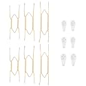 Bilillo Plate Hangers for The Wall, 6 pcs, 8/10/12 Inch