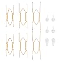 Bilillo Plate Hangers for The Wall, 6 pcs, 4/6/8 Inch
