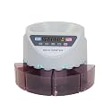Bill Counter Machine Blue Mixed Coin Value Sorter Euro Coin Counter For European Market Coins Counting Machine With 8 Money Tube(Malaysia)