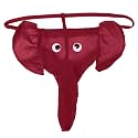 Billebon Men's Net Thong (Maroon Coloured) Medium
