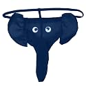Billebon Men's Net Thong (Navy Blue), Medium