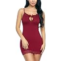 Billebon Women Silk Above Knee Baby Doll