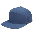 Billest Gresham Flat‑Bill 5‑Panel Snapback Hat – Adjustable Cap for Men & Women | Water‑Repellent Performance Fabric