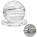 Billiards Training Aids, Stroke Trainer, Transparent Billiard Ball Stroke Billiards Artifact Accessories Multifunction for Pool Table, Angle Aiming Practice Tool for Exerciser Beginners Snooker (1Pc)