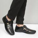 biloni Men Flats Sandal Black 9