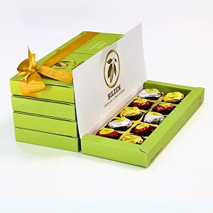 bilzen gourmet assorted milk dark amp white chocolates with dates and roasted pistachio gift box  no preservative  no added sugar  healthy snacks  10 piece pack of 1
