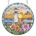 Bimkole Lighthouse Hanging Diamond Pearl Art Kits for Adults Pendant C4