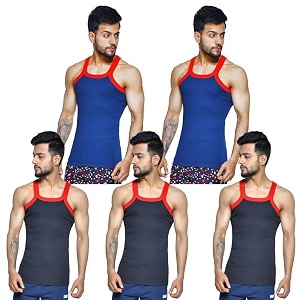 Binaca Premium Mens Ribbed Vest Pack of