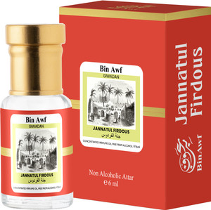 binawf jannatul firdous premium quality non alcoholic long lasting roll on attar floral attar jannat ul firdaus