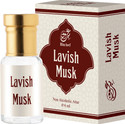 Binawf Lavish Musk Luxury Non Alcoholic Roll On Attar Perfume Musky Fragrance 6 ML Floral Attar (Musk)