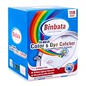 Binbata Color Grasper for Laundry 110 Count, Dye Catcher Color Absorber