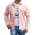 Bindefon Denim Jackets for Men Trucker Jean Jacket Unlined Coats