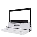Binding Machine, Spiral Binding Machine Comb Binding Machine 20 Sheet Punching 34 Square Holes 140 Sheet Binding Capacity Coil Binding Machine