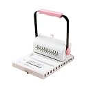 Binding Machine, Wire Or Spiral Coil Compatible Cinch Book Binding Machine with Integrated Slide Ruler for Making Professional Thick Boo