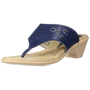 BING BANG Womens Synthetic Slip-on Platform Heel