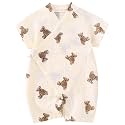 BINIDUCKLING Baby Kimono Cotton Muslin Outfit Clothes Newborn - 24 Months