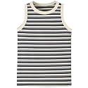 BINIDUCKLING Toddler Tank Top Girls Summer Cute Striped Sleeveless Top 24 Months-8 Years