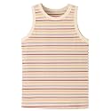 BINIDUCKLING Toddler Tank Top Girls Summer Cute Striped Sleeveless Top 24 Months-8 Years