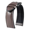 BINLUN Leather Silicone Watch Bands 14mm 16mm