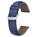 BINLUN Leather Watch Bands Quick Release Premium Calfskin Replacement Watch Strap Multicolors Watchbands for Men Women 12mm 14mm 16mm 18mm 19mm 20mm 21mm 22mm