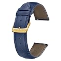 BINLUN Leather Watch Bands Quick Release Premium Calfskin Replacement Watch Strap Multicolors Watchbands for Men Women 12mm 14mm 16mm 18mm 19mm 20mm 21mm 22mm