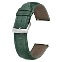 BINLUN Leather Watch Bands Quick Release Premium Calfskin Replacement Watch Strap Multicolors Watchbands for Men Women 12mm 14mm 16mm 18mm 19mm 20mm 21mm 22mm