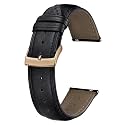 BINLUN Leather Watch Bands Quick Release Premium Calfskin Replacement Watch Strap Multicolors Watchbands for Men Women 12mm 14mm 16mm 18mm 19mm 20mm 21mm 22mm