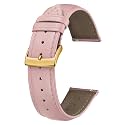 BINLUN Leather Watch Bands Quick Release Premium Calfskin Replacement Watch Strap Multicolors Watchbands for Men Women 12mm 14mm 16mm 18mm 19mm 20mm 21mm 22mm