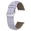 BINLUN Leather Watch Bands Quick Release Premium Calfskin Replacement Watch Strap Multicolors Watchbands for Men Women 12mm 14mm 16mm 18mm 19mm 20mm 21mm 22mm