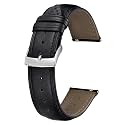 BINLUN Leather Watch Bands Quick Release Premium Calfskin Replacement Watch Strap Multicolors Watchbands for Men Women 12mm 14mm 16mm 18mm 19mm 20mm 21mm 22mm