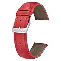 BINLUN Leather Watch Bands Quick Release Premium Calfskin Replacement Watch Strap Multicolors Watchbands for Men Women 12mm 14mm 16mm 18mm 19mm 20mm 21mm 22mm