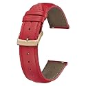BINLUN Leather Watch Bands Quick Release Premium Calfskin Replacement Watch Strap Multicolors Watchbands for Men Women 12mm 14mm 16mm 18mm 19mm 20mm 21mm 22mm