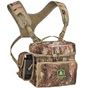 Binocular Harness Chest Pack with Rangefinder Pouch, Bino Harness with Rain Cover for Hunting