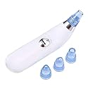 4 in 1 Multi-Function Blackhead Whitehead Extractor Remover Device, Skin Cleaner, Pimple Removal Tool, Acne Pimple Pore Cleaner Vacuum Suction Tool for Men and Women (White - Blue)