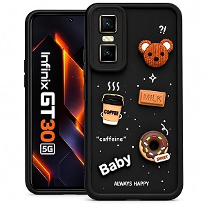 Bintage Back Cover Compatible for Infinix X6876