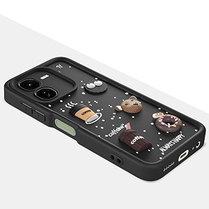 Bintage Back Cover Compatible for iQOO Z9x