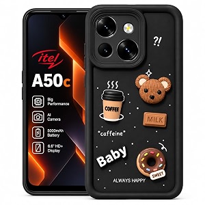 Bintage Back Cover Compatible for Itel A50C