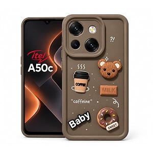 Bintage Back Cover Compatible for Itel A50C