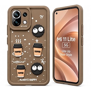 Bintage Back Cover Compatible for Mi 11