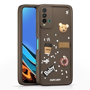 Bintage Back Cover Compatible for Poco M3