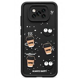 Bintage Back Cover Compatible for Poco X3