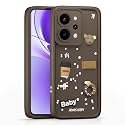Bintage Back Cover Compatible for Realme RMX5107