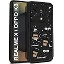 Bintage Back Cover Compatible for Realme X