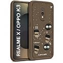 Bintage Back Cover Compatible for Realme X
