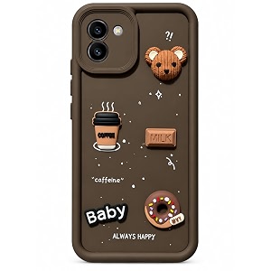 Bintage Back Cover Compatible for Samsung A03